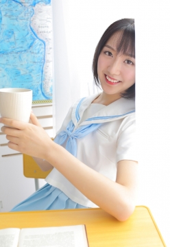jk少女可爱的小姐姐穿学生校服日系写真