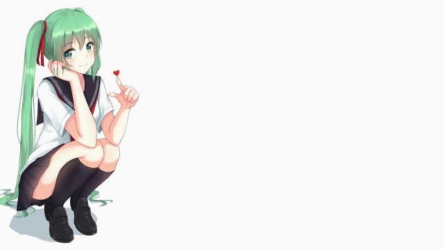 初音未来美女高清桌面壁纸