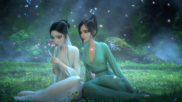 《白蛇2青蛇劫起》小青和小白高清无水印壁纸