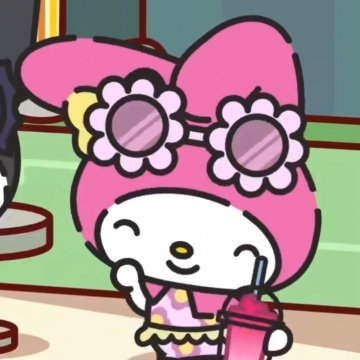 三丽鸥萌系头像少女图片