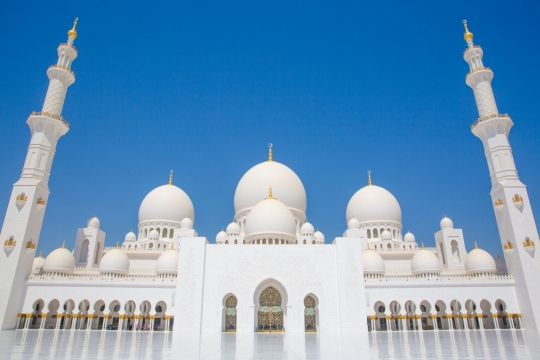 阿联酋阿布扎比扎耶德清大清真寺