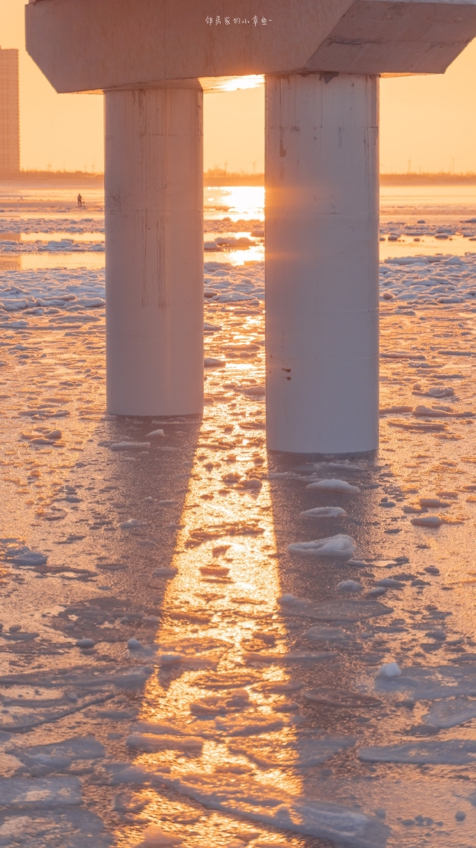 唯美夕阳大海风景图片