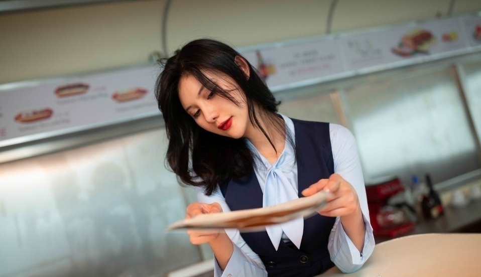 性感美女空姐制服诱惑写真