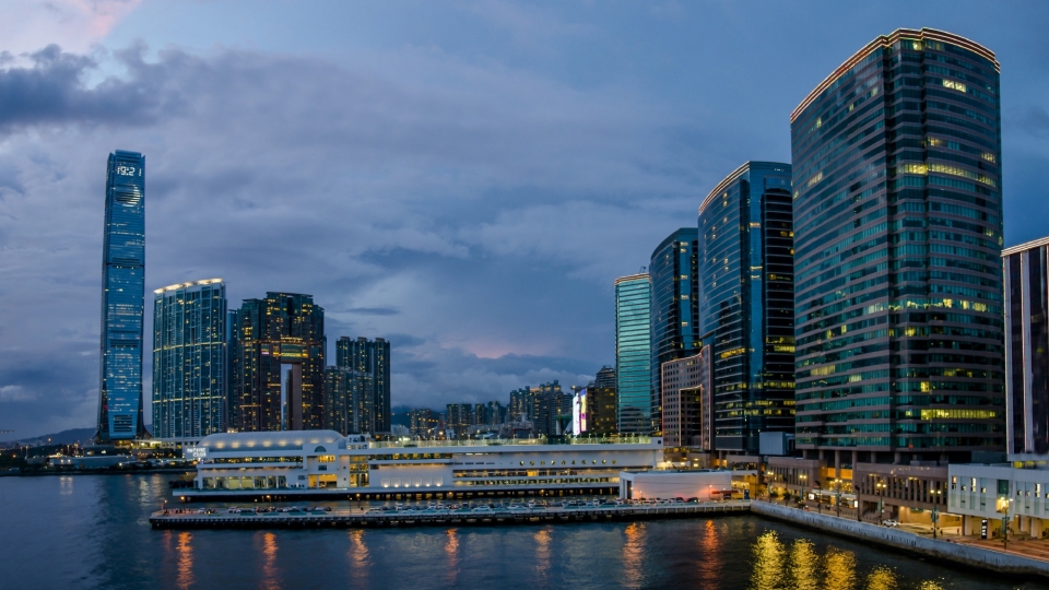 香港城市风光优美风景建筑高清桌面壁纸