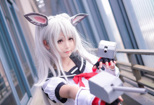 可爱舰娘双马尾萝莉高清特写