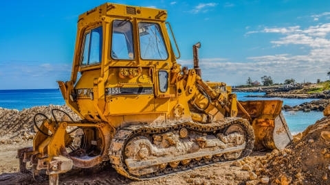 挖土机高清桌面壁纸