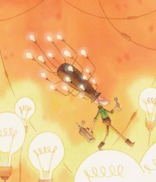 2021九九重阳节插画图片