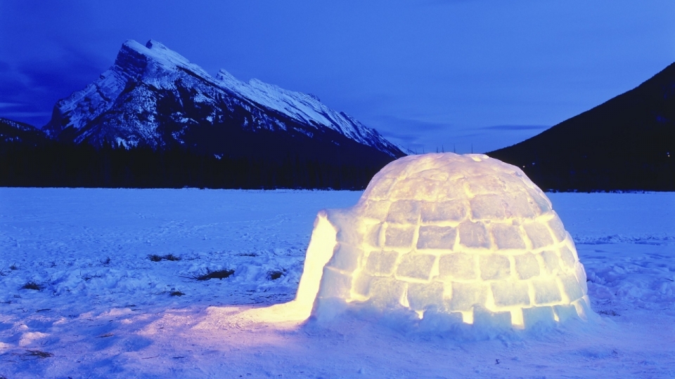 唯美雪景冬日高清桌面壁纸