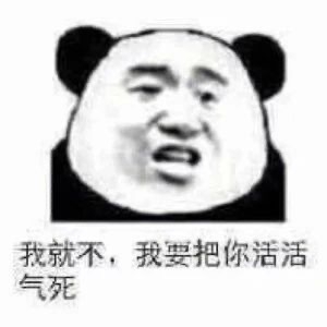 搞笑幽默沙雕熊猫头表情包图片