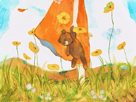 唯美插画写真图片