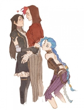 英雄联盟双城之战插画图片