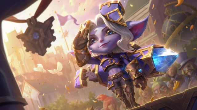 英雄联盟海克斯科技崔丝塔娜皮肤高清桌面壁纸