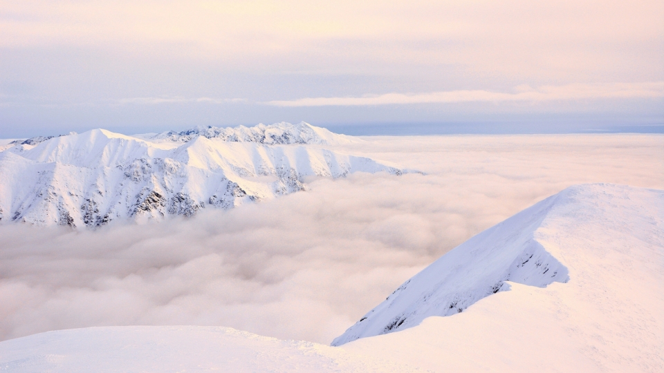 雪山景色宜人自然风光优美风景高清桌面壁纸