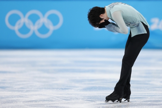 金博洋男子单人滑比赛电脑壁纸