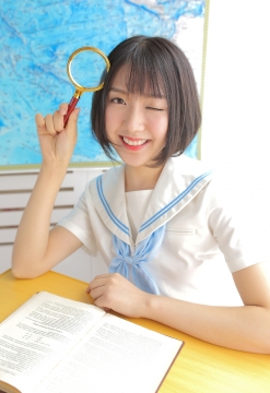 短发美少女可爱小姐姐穿jk学生装青春少女写真