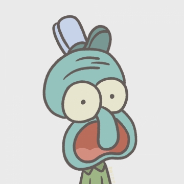 豆豆眼海绵宝宝头像图片