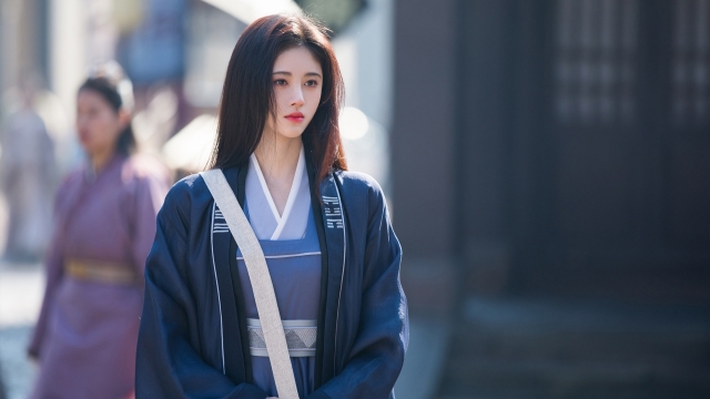 鞠婧祎漂亮书生女装古装剧照壁纸