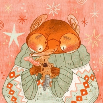 唯美儿童插画图片写真