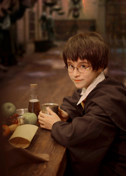 人物摄影_魔法师哈利波特COS高清特写