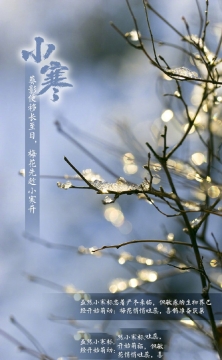 二十四节气小寒图片