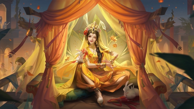 王者荣耀玉兔公主高清壁纸