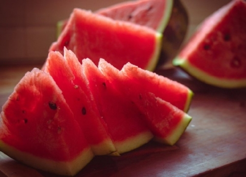唯美清新水果西瓜写真图片