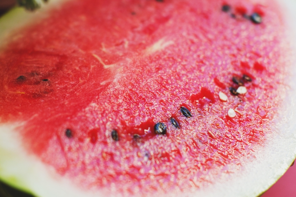红色西瓜水果果肉美食