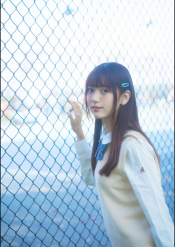 可爱美女JK制服毛衣校园美拍