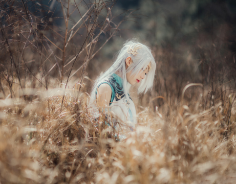 美女摄影_长歌成女乡间绝美古装特写