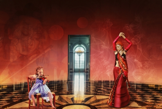 油画教堂音乐礼堂舞蹈