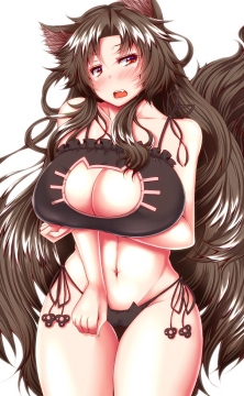 大胸动漫美女性感撩人诱惑写真