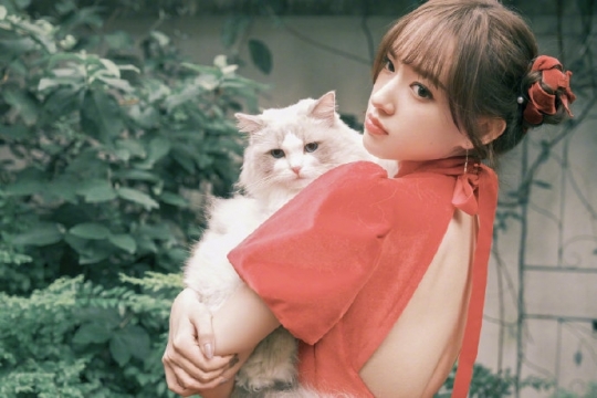 性感美女明星程潇春丽造型图片