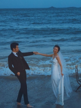 唯美婚纱照写真图片