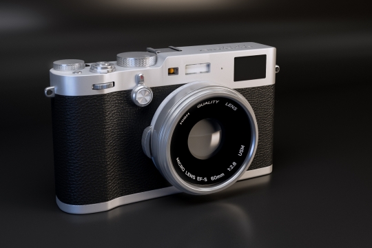 摄影基础_室内桌面复古怀旧古典相机