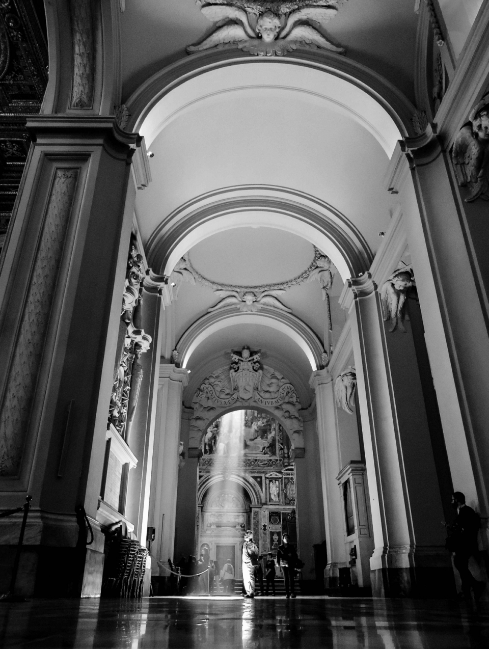 意大利拉齐奥教堂建筑室内