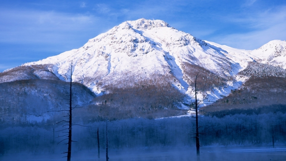 唯美清新风景雪景高清桌面壁纸