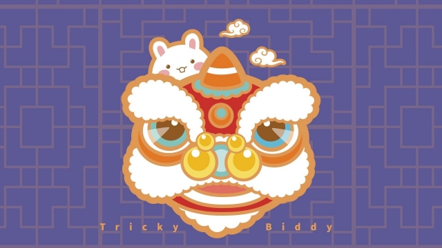 油爆叽丁开运卡通高清图片壁纸