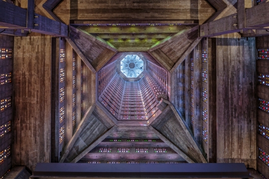 寺塔屋顶寺内设计磅礴