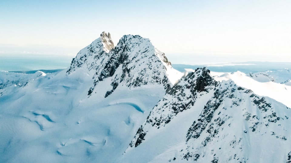 雪山景色宜人自然风光优美风景高清桌面壁纸