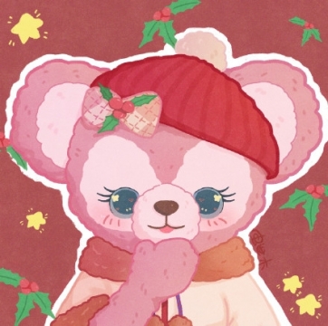 迪士尼达菲七宝圣诞头像图片