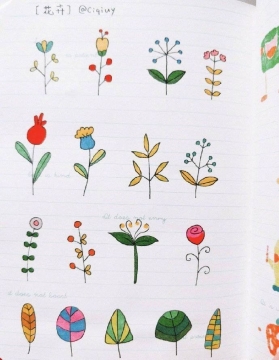 简笔画写真图片