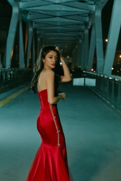 傅菁美艳性感写真手机壁纸