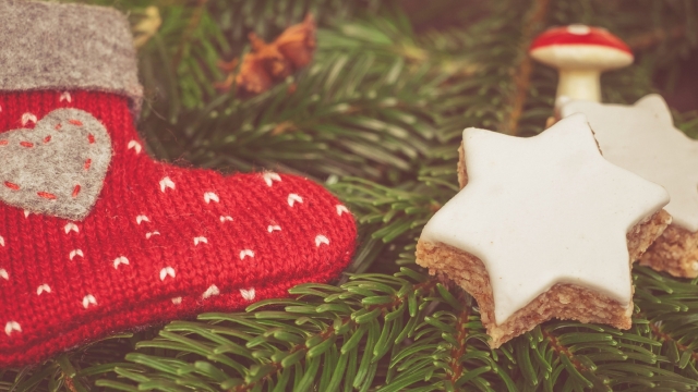 圣诞饼干美丽漂亮好看有魅力高清桌面壁纸