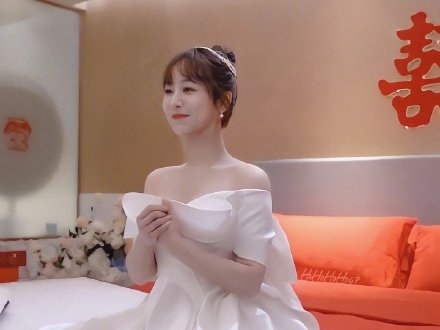 杨紫婚纱照写真图片