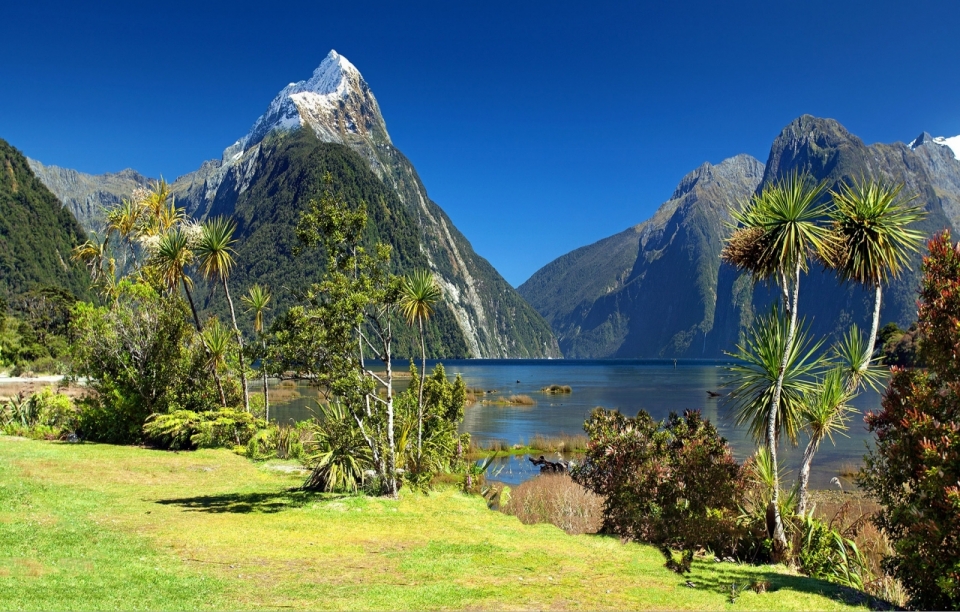 热带风情山水风光美景