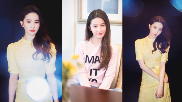 性感美女明星刘亦菲高清桌面壁纸