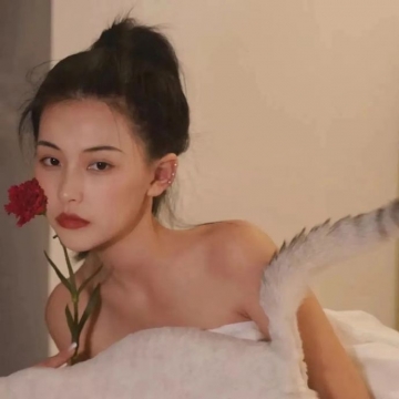 文艺风女生头像图片