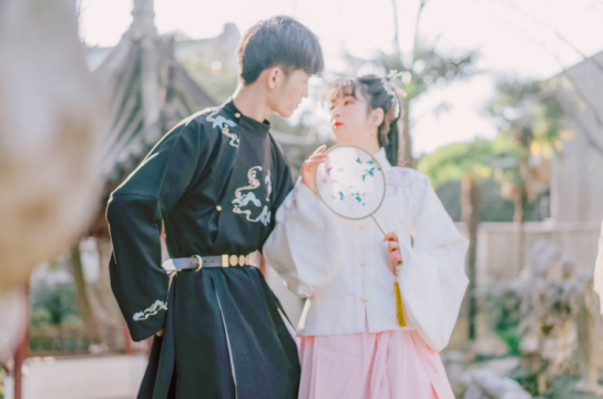 中国风汉服情侣写真