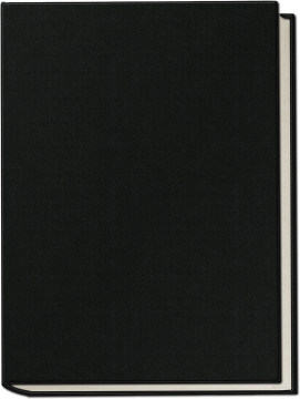 黑色封面白色内页笔记本简约设计