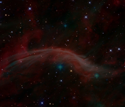 幽深宇宙星空广袤星光美景